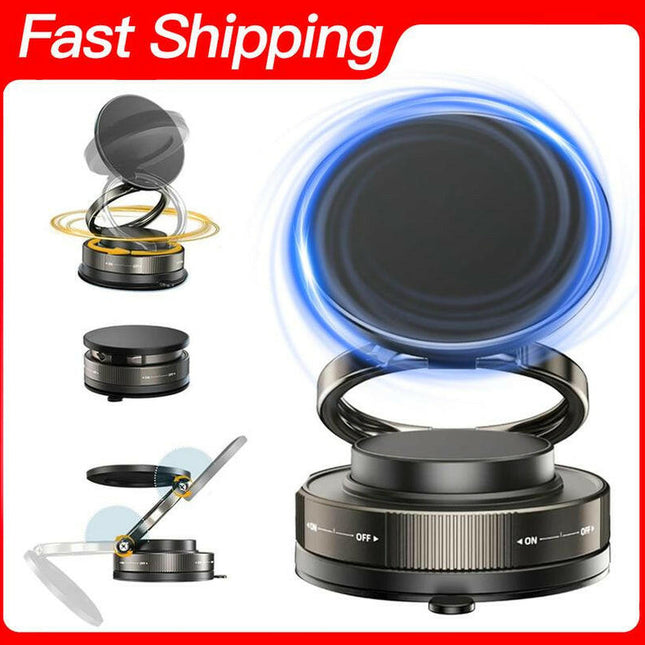 Yurnlv 360° Adjustable Vacuum Magnetic Phone Holder,Suction Cup Phone Mount for Magsafe, Portable Cell Phoneholder for Car,Home & Travel,Car Items