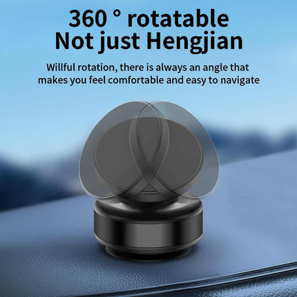 360° Adjustable Electric Vacuum Magnetic Car Phone Holder for Magsafe, Auto Suction Cup Phone Mount for Windshield/Screen, Hands-Free Vacuum Magnet Phone Stand for All Smartphones