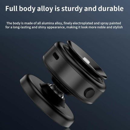360° Adjustable Electric Vacuum Magnetic Car Phone Holder for Magsafe, Auto Suction Cup Phone Mount for Windshield/Screen, Hands-Free Vacuum Magnet Phone Stand for All Smartphones