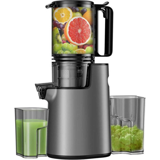High-Yield Cold Press Masticating Juicer - 350W Wide Chute