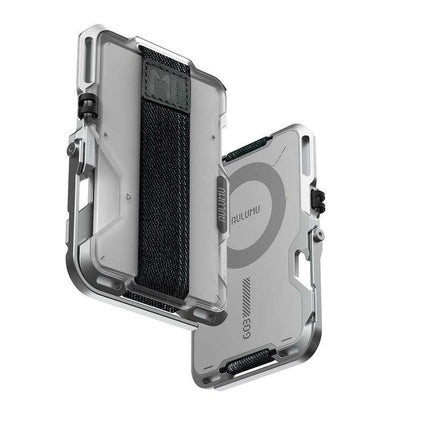 Aulumu G03 Magnetic Wallet Card Holder - Versatile MagSafe-Compatible Phone Stand & RFID Shielding Grip