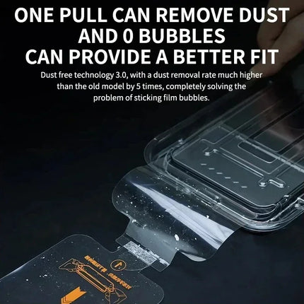 Oleophobic Coating Dust Free Easy Installation Screen Protector For