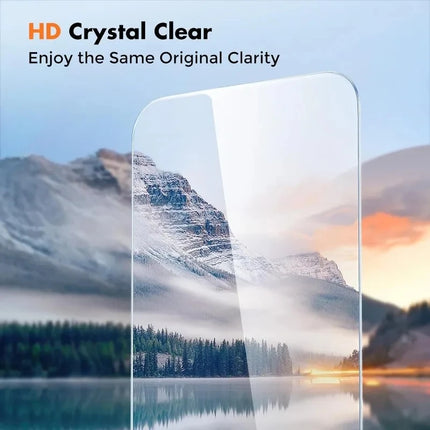 3PCS Tempered Glass For iPhone 15 Pro Max 14 13 12 Anti Scratch Screen