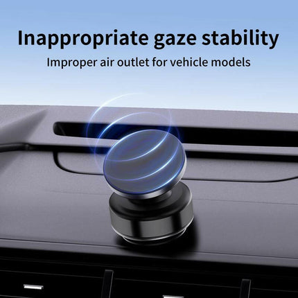 360° Adjustable Electric Vacuum Magnetic Car Phone Holder for Magsafe, Auto Suction Cup Phone Mount for Windshield/Screen, Hands-Free Vacuum Magnet Phone Stand for All Smartphones
