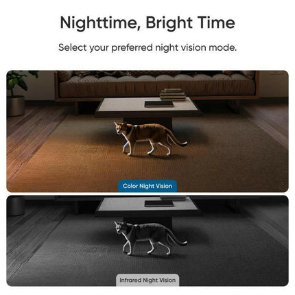 Eufy Indoor Cam E30, Latest Generation, 4K UHD Security Camera, 360 Pan-Tilt, Color Night Vision, AI Detection for Human/Pet/Audio/Crying, Human/Pet Auto Tracking, Works with Homekit｜Spingtok