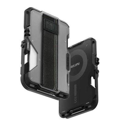 Aulumu G03 Magnetic Wallet Card Holder - Versatile MagSafe-Compatible Phone Stand & RFID Shielding Grip